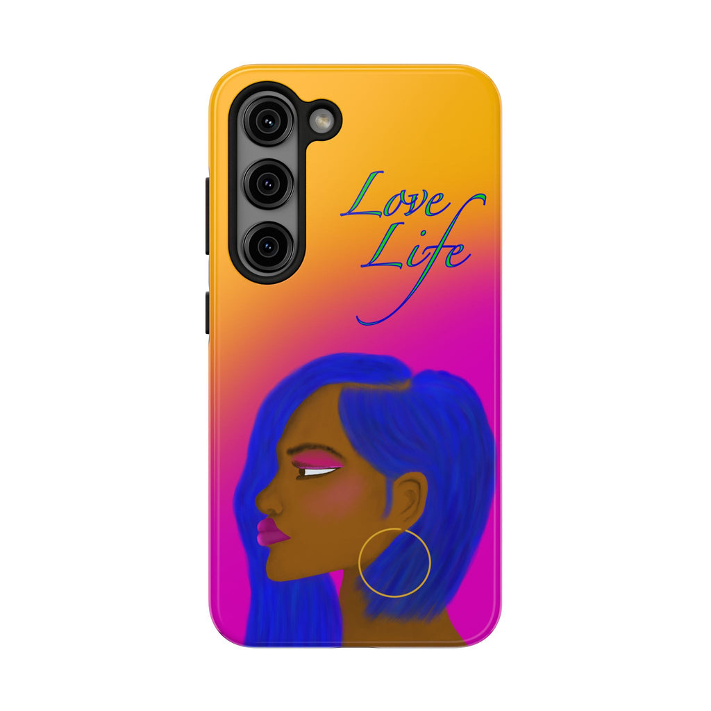 Phone Case — 'Love Life' Gradient Portrait Protective Case