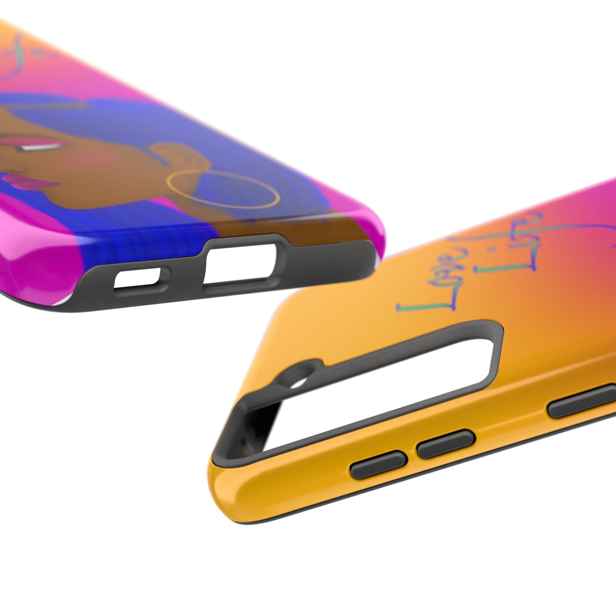 Phone Case — 'Love Life' Gradient Portrait Protective Case