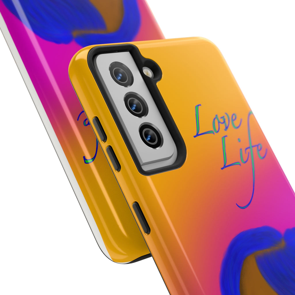 Phone Case — 'Love Life' Gradient Portrait Protective Case