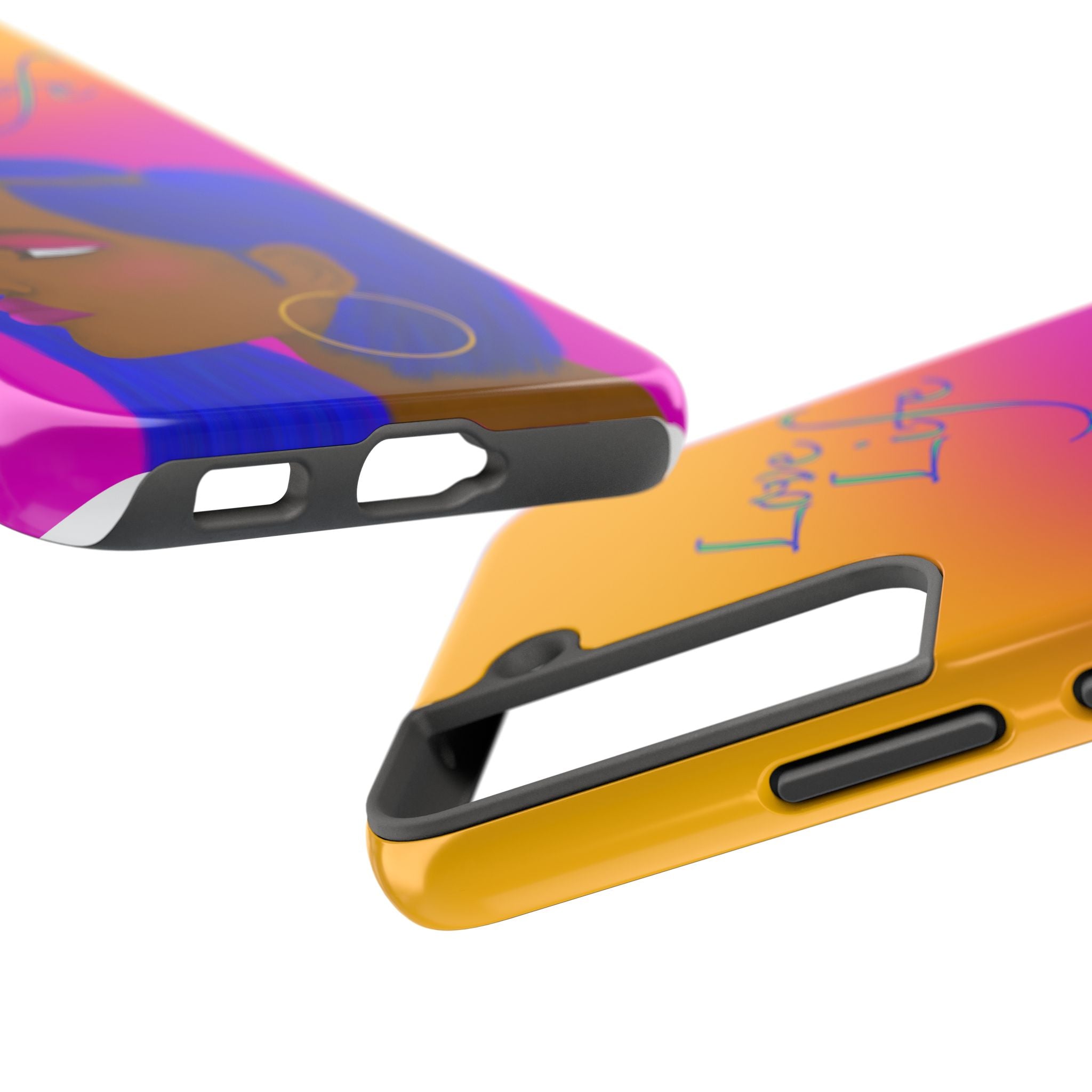 Phone Case — 'Love Life' Gradient Portrait Protective Case