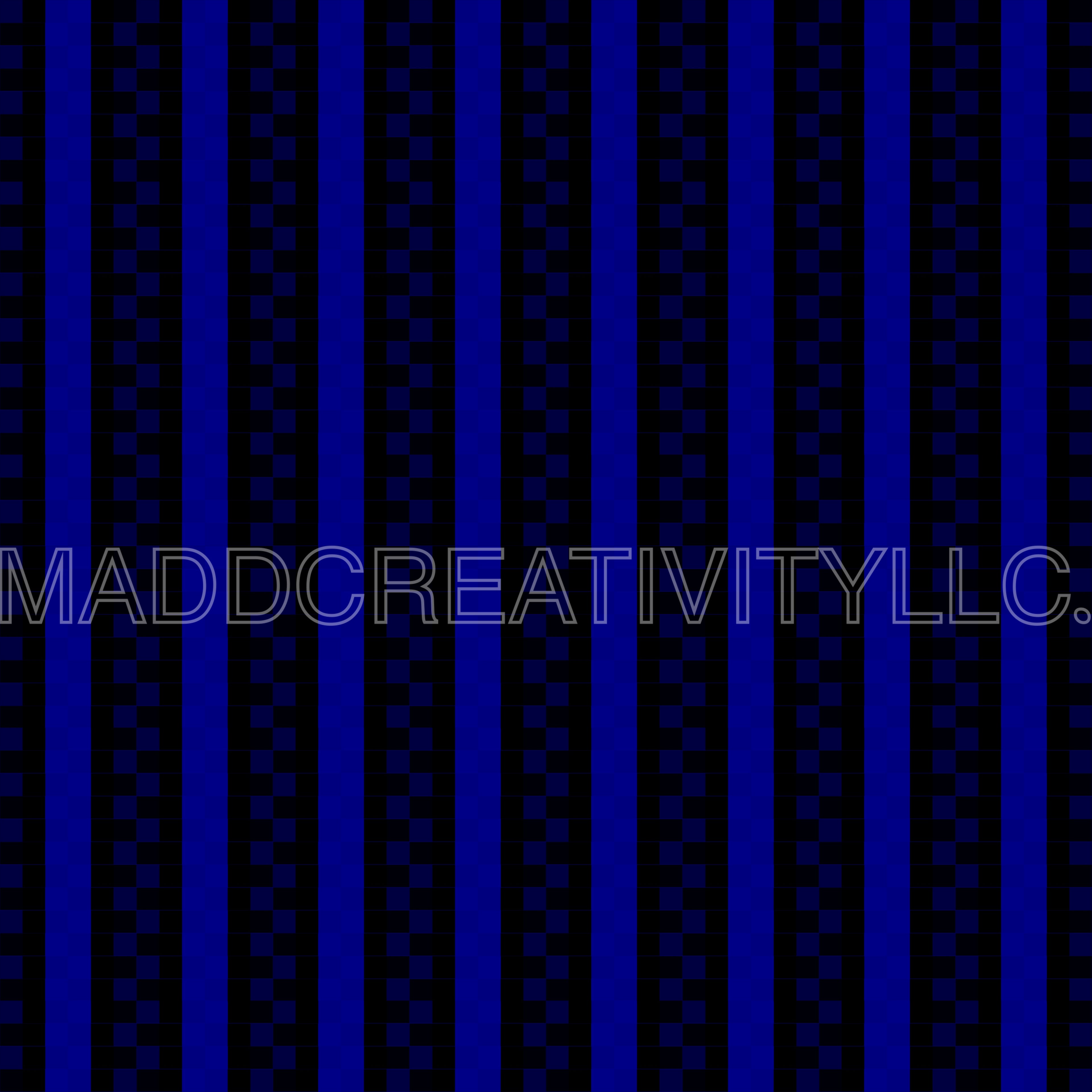 Blue Black Check